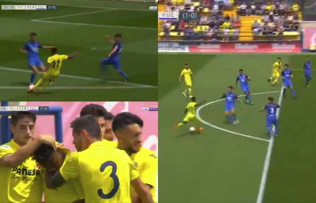 Espectacular golazo del Villarreal B por el ascenso a Segunda