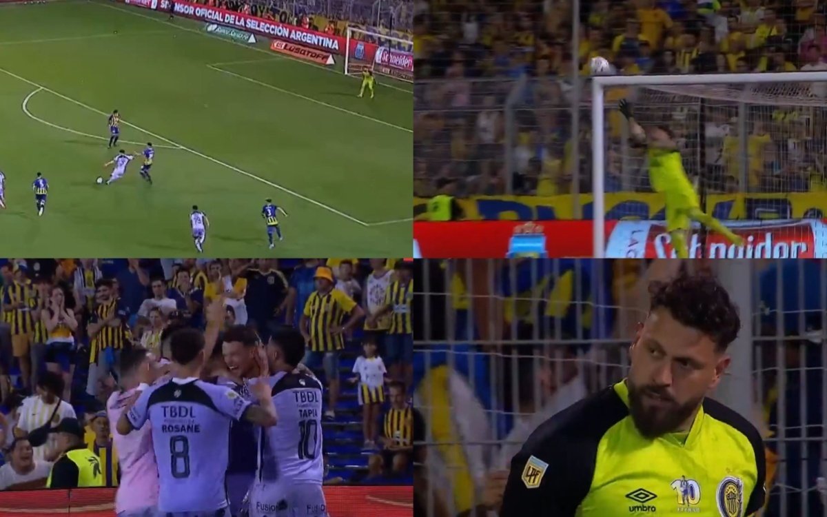 A Jorge Broun, arquero de Rosario Central, se le quedó cara de circunstancia después del golazo que le clavó Facundo Bruera cuando solo corrían 12 segundos de la segunda mitad. Un tanto que le dio la victoria a Barracas y rompió su mala racha en la Liga Profesional Argentina.
