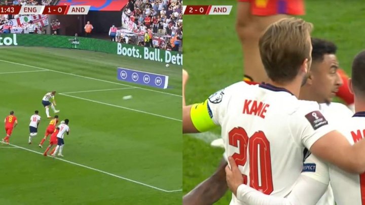 Salir y besar el santo: Kane igualó a Owen con 40 goles con Inglaterra