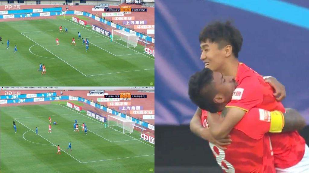 Shihao Wei marcó el primer gol de la Superliga China 2020-21