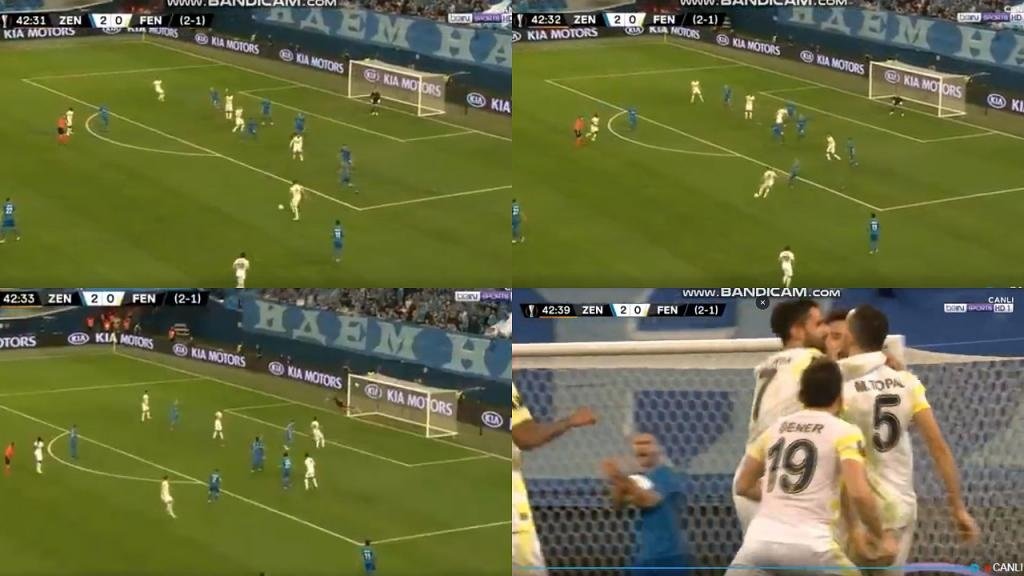¡Misil con la zurda de Topal desde fuera del área!
