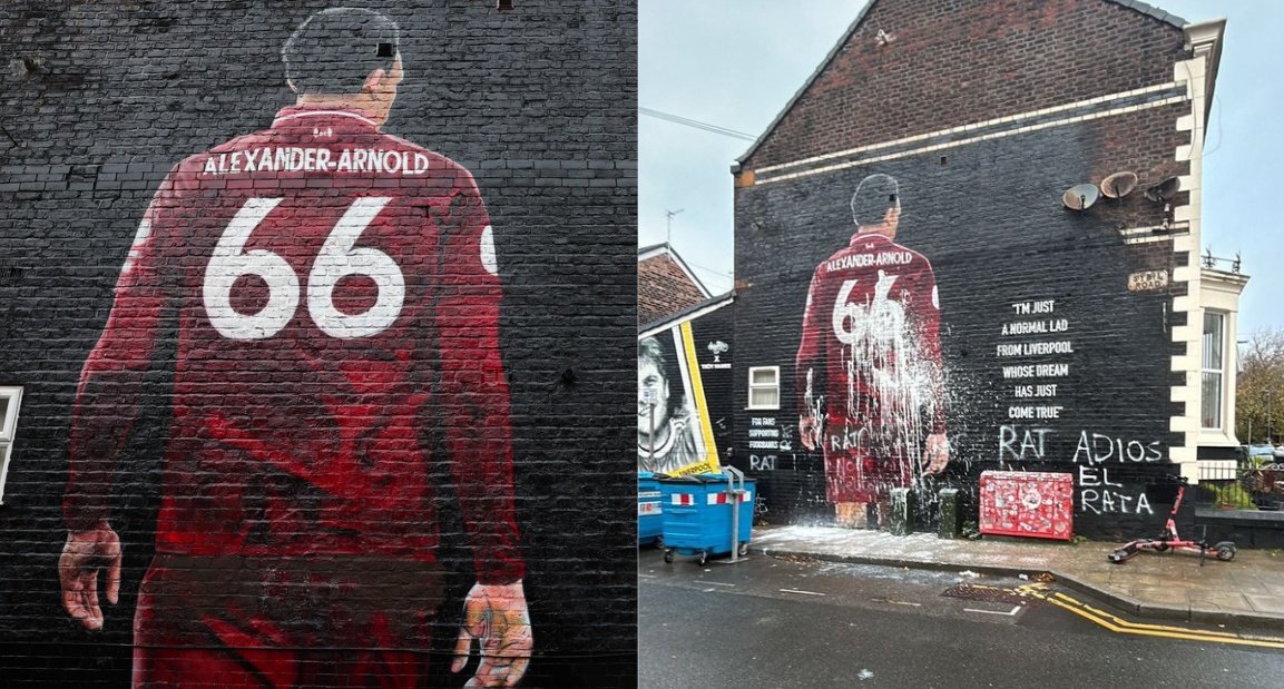 Trent vuelve a Anfield. EFE / X/@AnythingLFC_