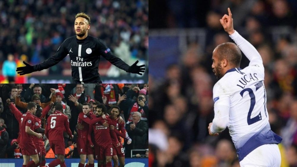 PSG, Tottenham y Liverpool sellaron su pase a octavos. AFP/EFE