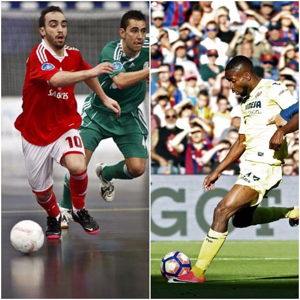 Parecidos y diferencias entre fútbol sala y el fútbol 11