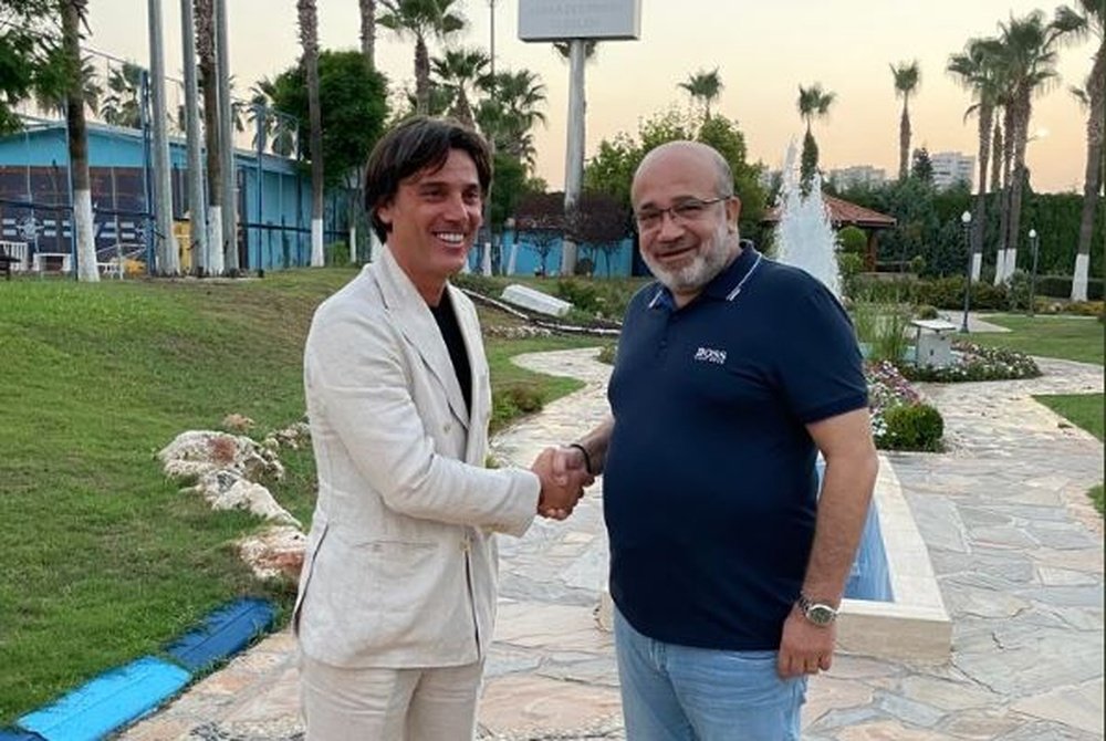 Montella ya es nuevo técnico del Adana Demirspor. Twitter/AdsKubulu