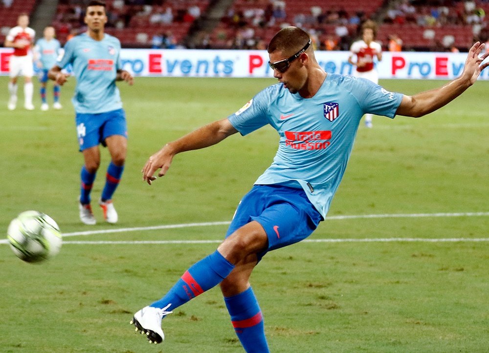 Montero debutó en partido oficial ante el Sant Andreu. Atlético