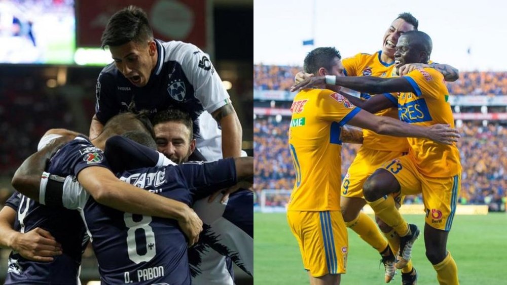 Monterrey y Tigres apostaron fuerte por la final continental. BeSoccer/EFE