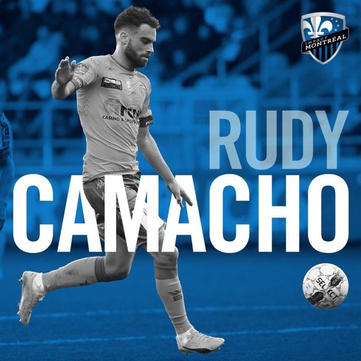 Rudy Camacho, nuevo jugador del Montreal Impact