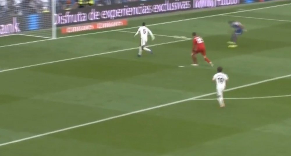 Morales deepened Madrid's misery. Captura CBC