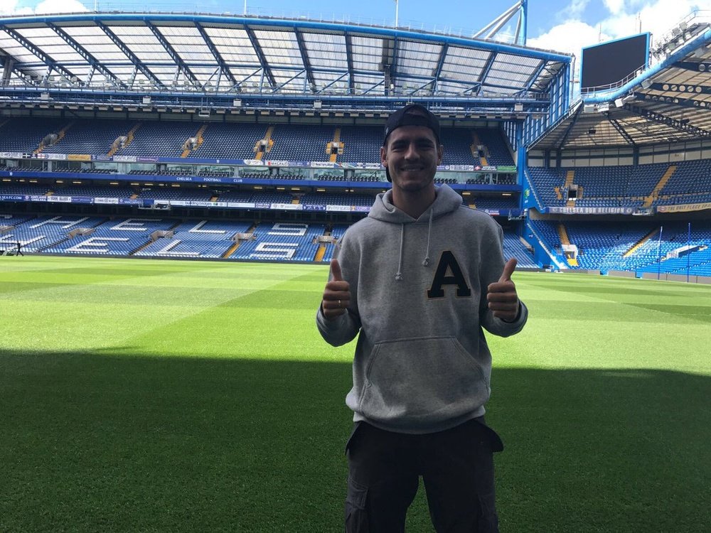 Morata a déjà foulé la pelouse de Stamford Bridge. AlvaroMorata