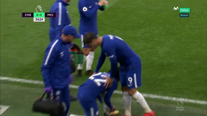 Morata limps off in Manchester City clash