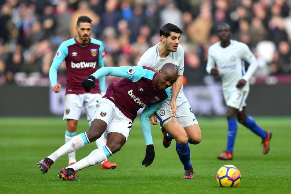 O Chelsea perdeu na visita ao West Ham. Twitter/West Ham