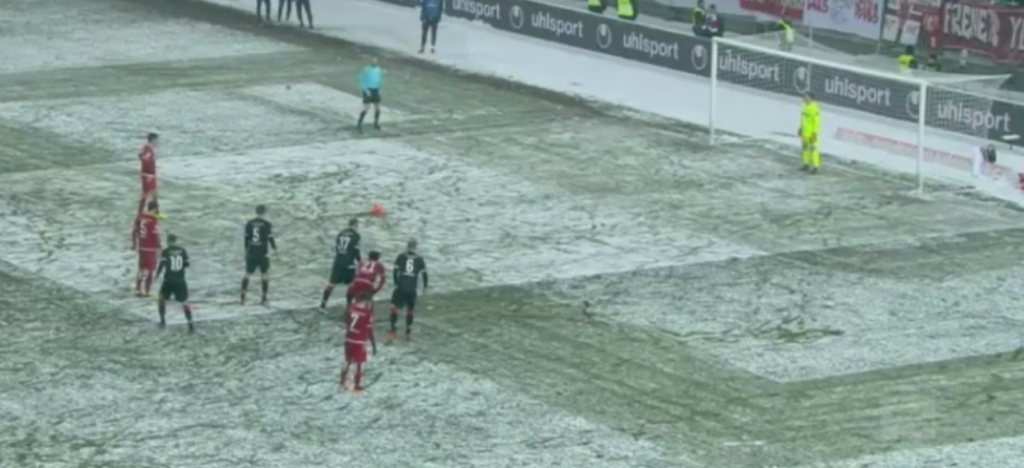'Panenkazo' sobre la nieve