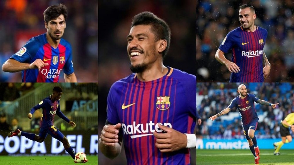 The five players in contention. BeSoccer