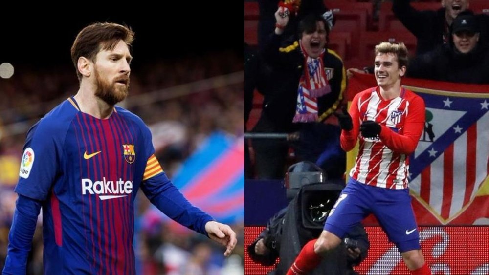 Messi y Griezmann, protagonistas del día. BeSoccer/EFE