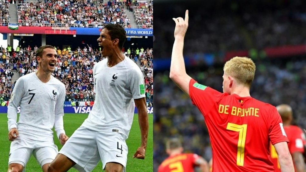 Francia y Bélgica lucharán por un puesto en la final. BeSoccer