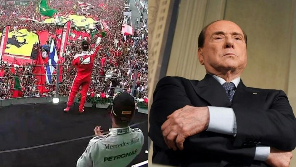 Berlusconi quiere llevar al Monza a la Serie A. AFP/MovistarF1