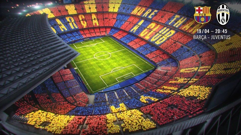 O Barcelona espera protagonizar uma virada no Camp Nou. FCBarcelona
