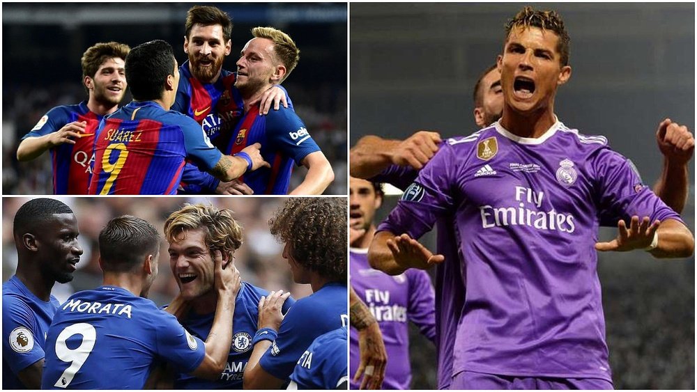 Madrid, Chelsea y Barça juegan este domingo. BeSoccer
