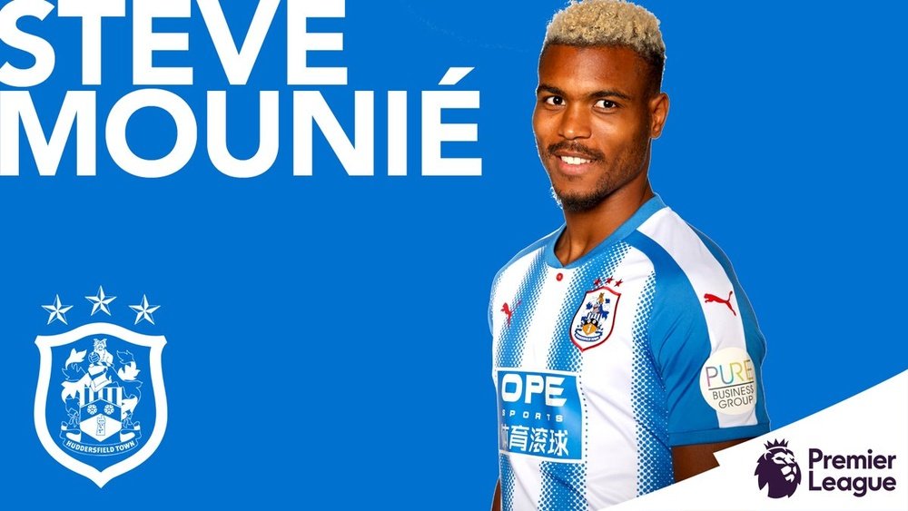 Mounié, nuevo jugador del Huddersfield. HTAFC