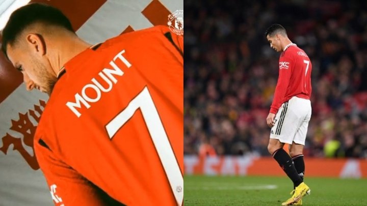 Mount reveals Ronaldo is his idol after taking his iconic No. 7 at Man Utd