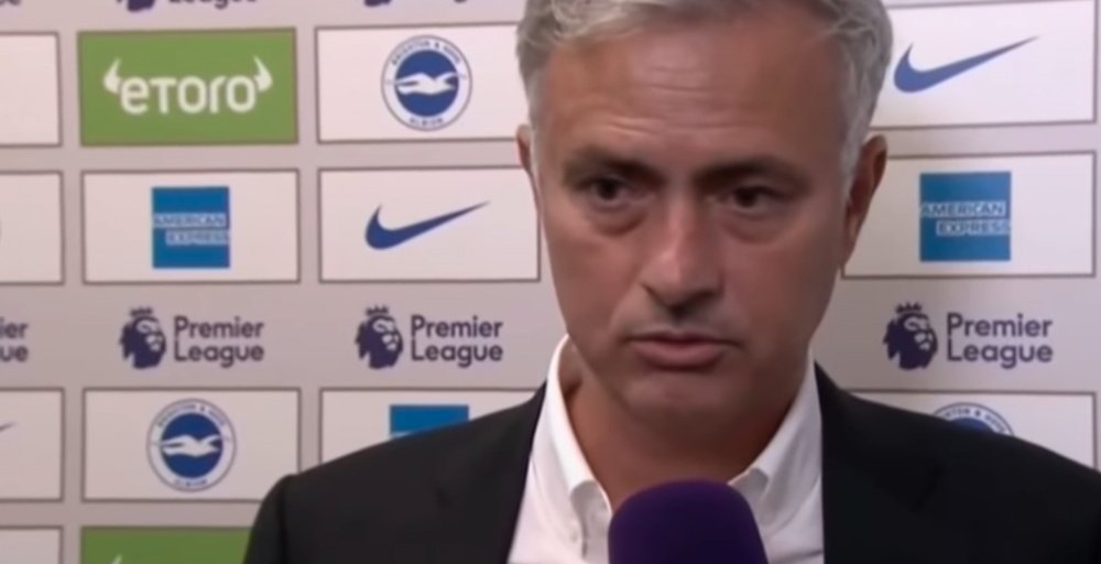 Mourinho no se mordió la lengua y dejó a la periodista sin habla. Captura/Youtube