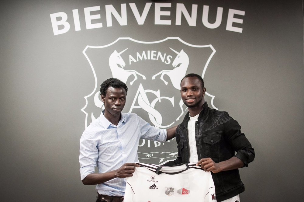 El senegalés firmó por cuatro temporadas. AmiensSC