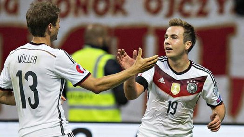 Müller logró el segundo gol de Alemania y Götze fue protagonista en el primero. FCBayern
