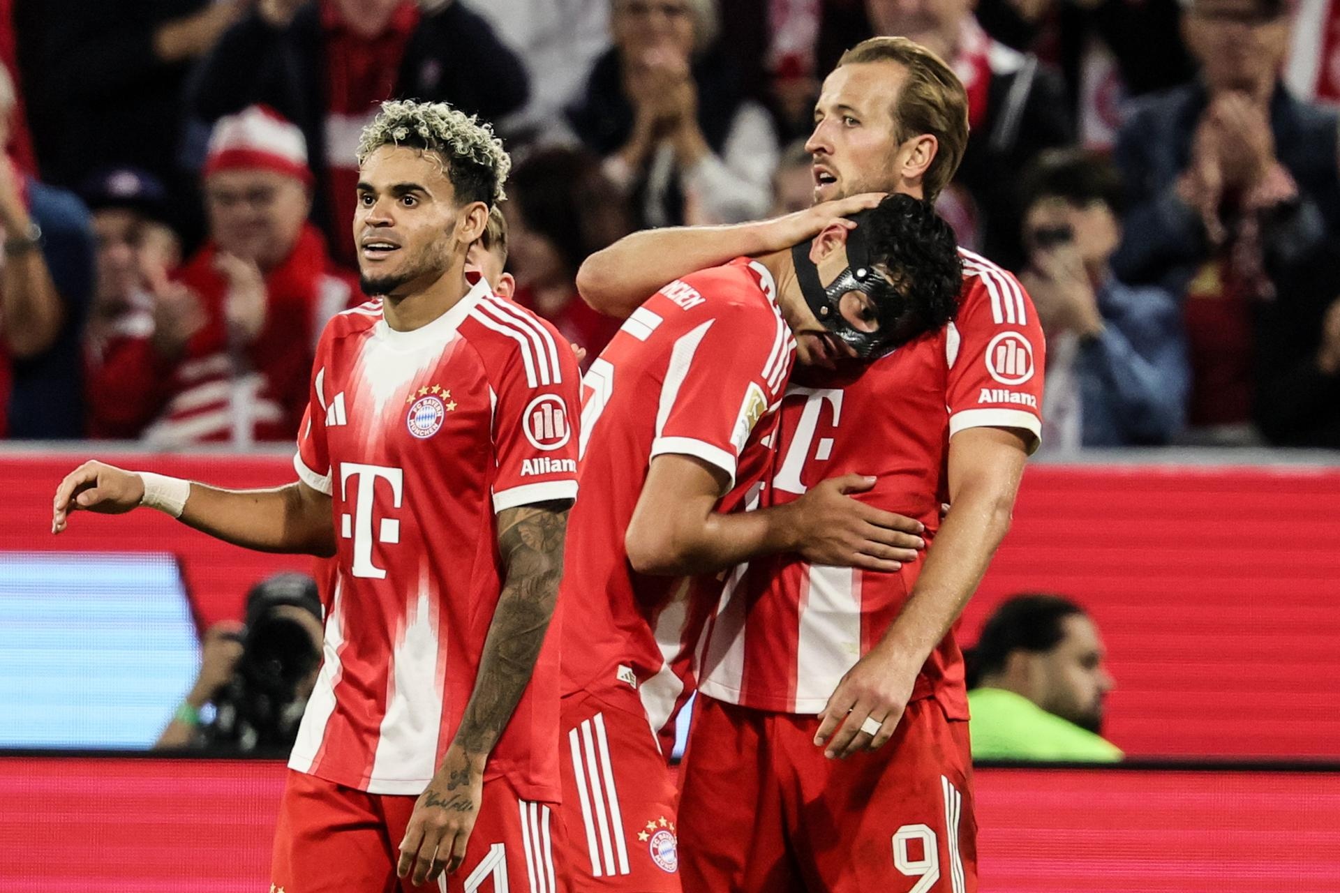 El Bayern goleó por 6-0 al RB Leipzig. EFE