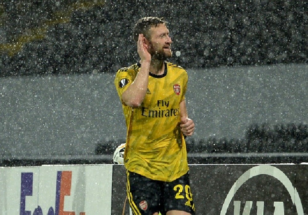 Mustafi scored for Arsenal, but it was not enough to claim all three points. Twitter/Arsenal
