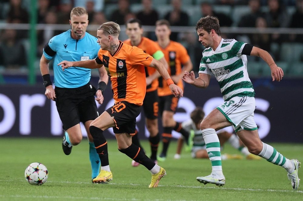 El Celtic se enfrenta al Real Madrid en la Champions. EFE/Leszek Szymanski