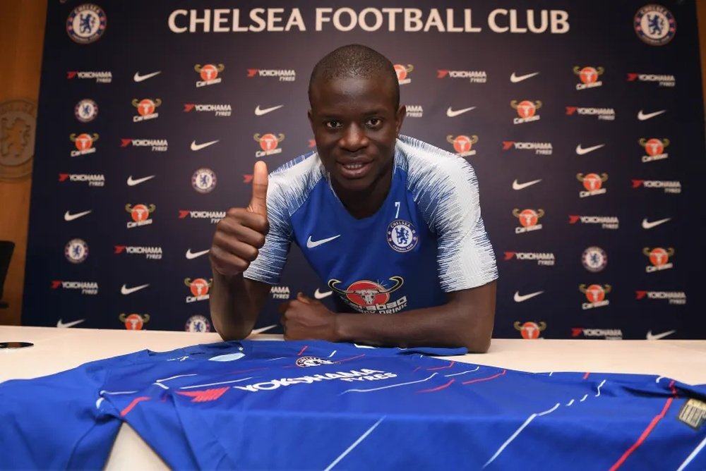 Kanté segue sendo 'blue'. ChelseaFC