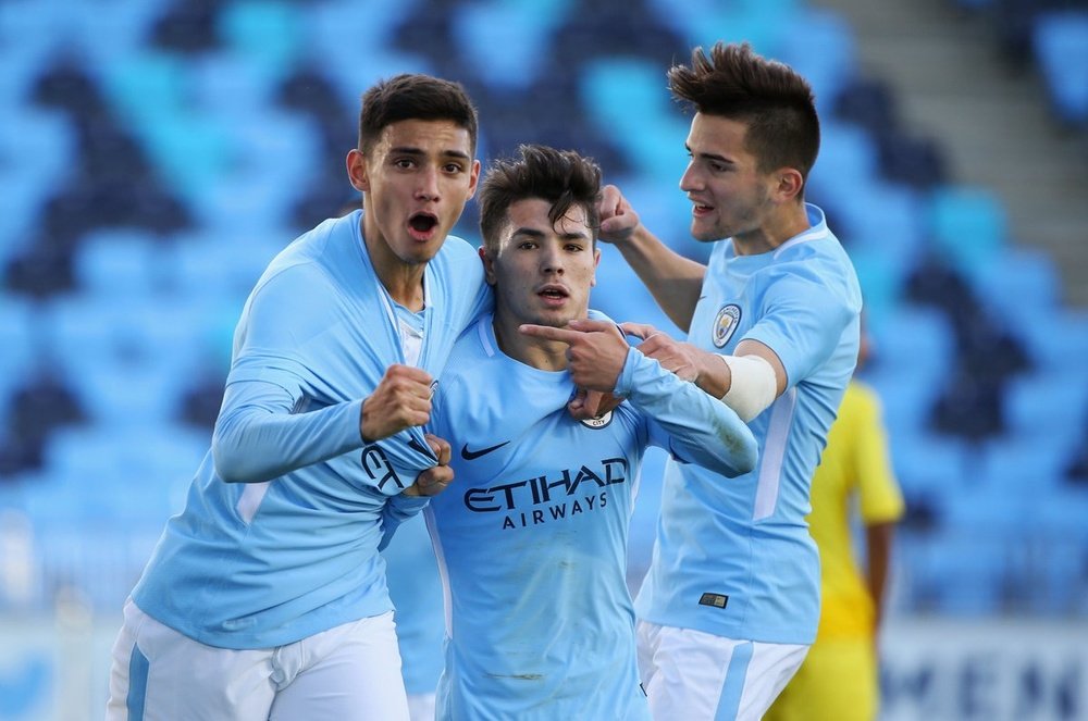 Man City have added another star to their youth ranks. AFP