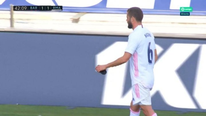 Nacho got injured before half-time: Lucas Vazquez moves to right-back