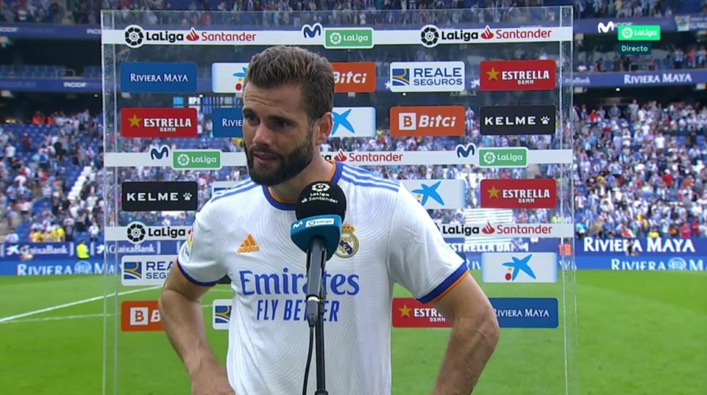 Nacho says Madrid needs to improve in defence. Screenshot/MoviestarLaLiga