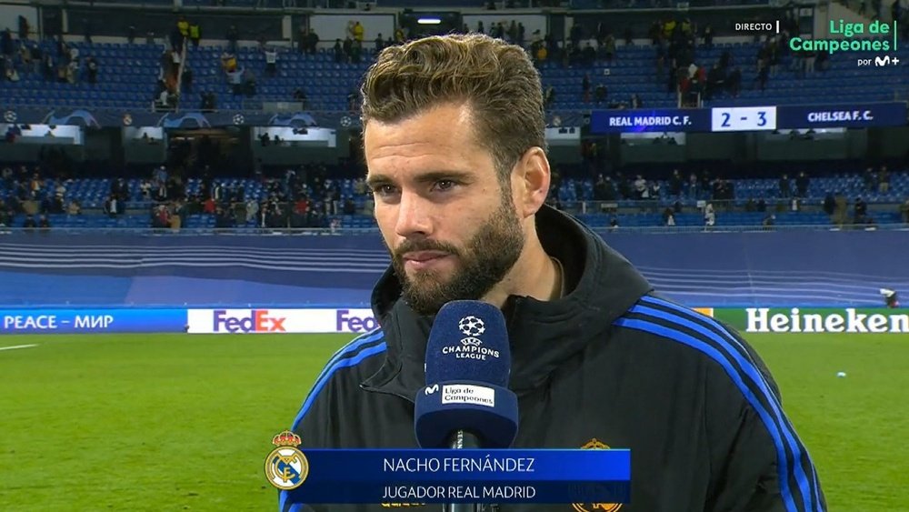 Nacho resaltó la resistencia del Madrid. Captura/ MovistarLigaDeCampeones