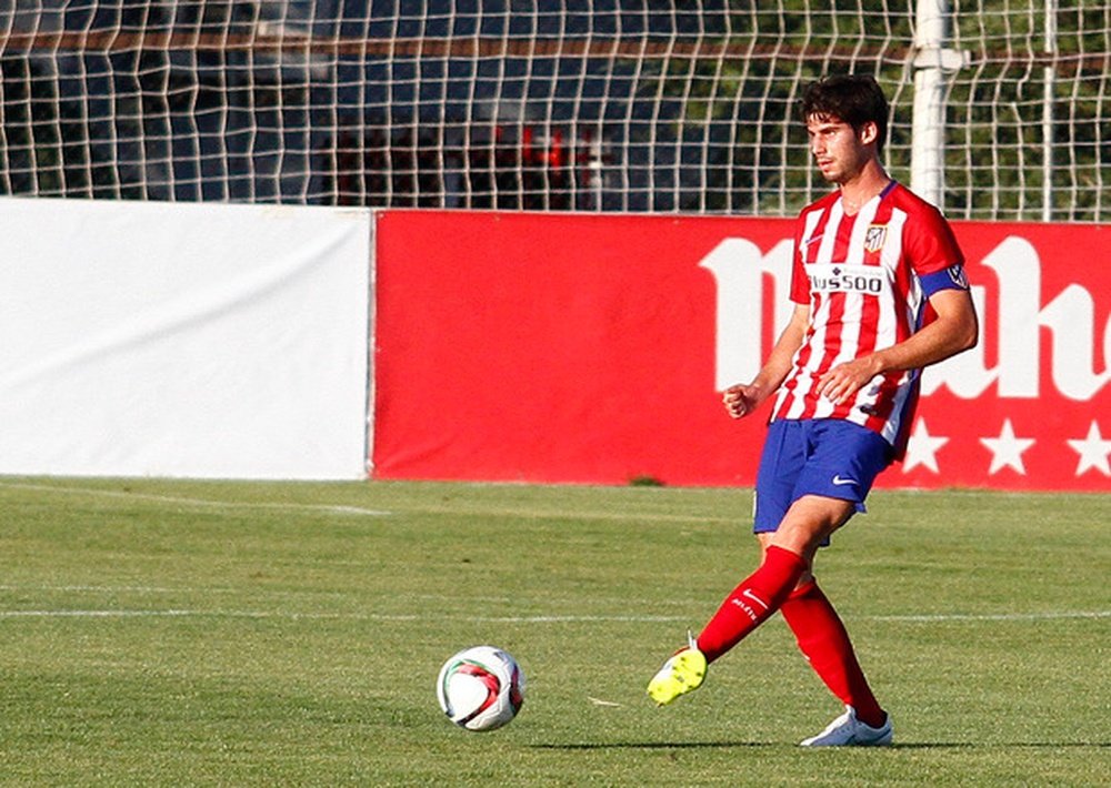 Nacho Monsalve debutó con el Atlético ante el Real Betis. ClubAtléticodeMadrid