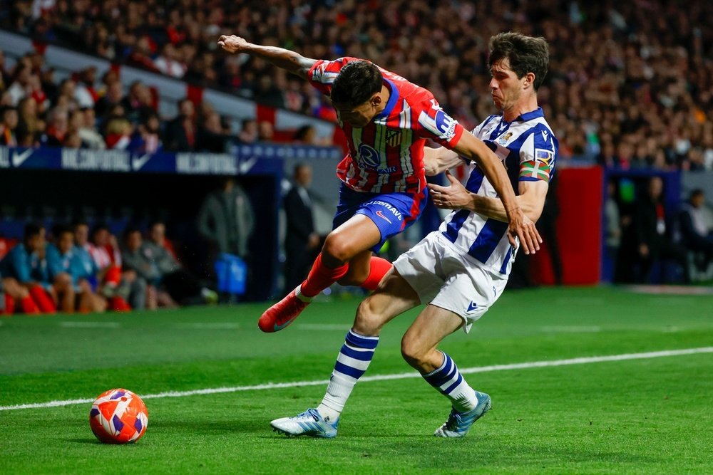 Molina's future at Atletico is not certain. EFE