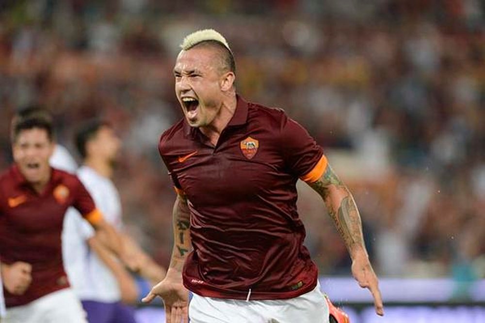 Nainggolan will leave Roma this summer. Twitter