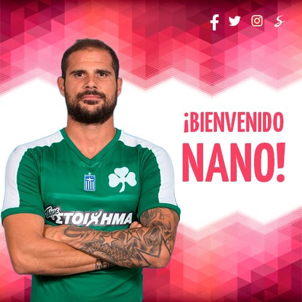 Nano, nuevo jugador del Almería. UDAlmería