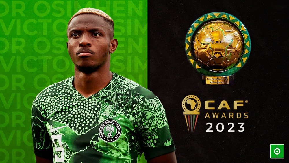 Super Eagles striker, Victor Osimhen norminated for CAF Player Of The Year