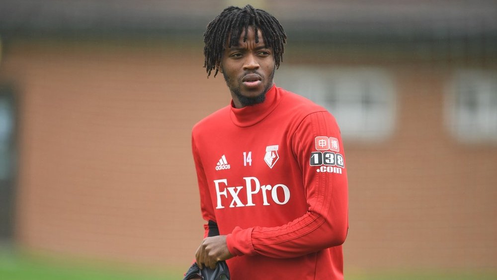 Nathaniel Chalobah is set to return from injury. Twitter/Watford
