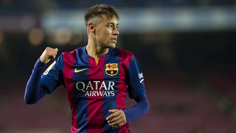 Neymar, during a game for Barcelona. FCBarcelona