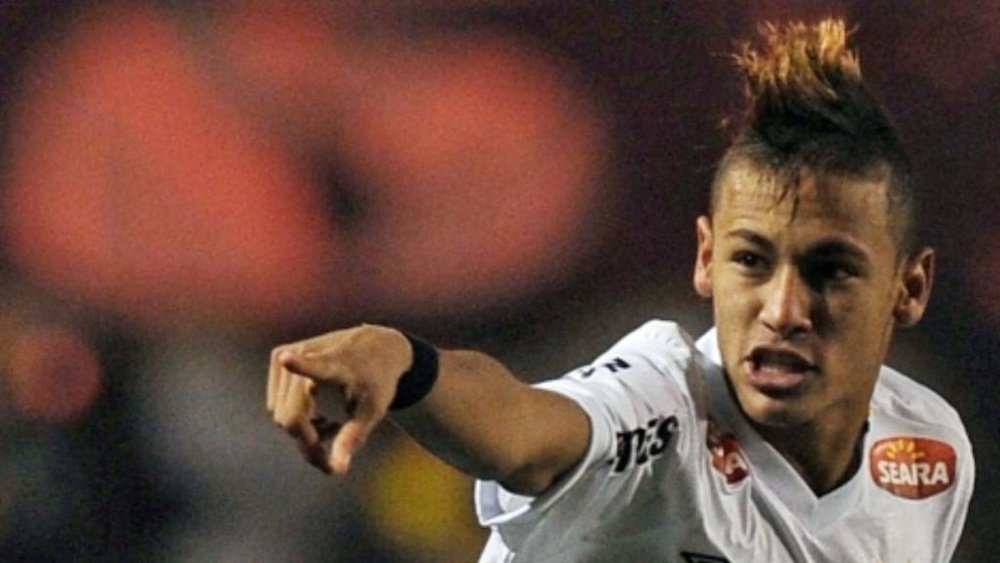 VÍDEO: los goles de Neymar en la Libertadores 2011. EFE