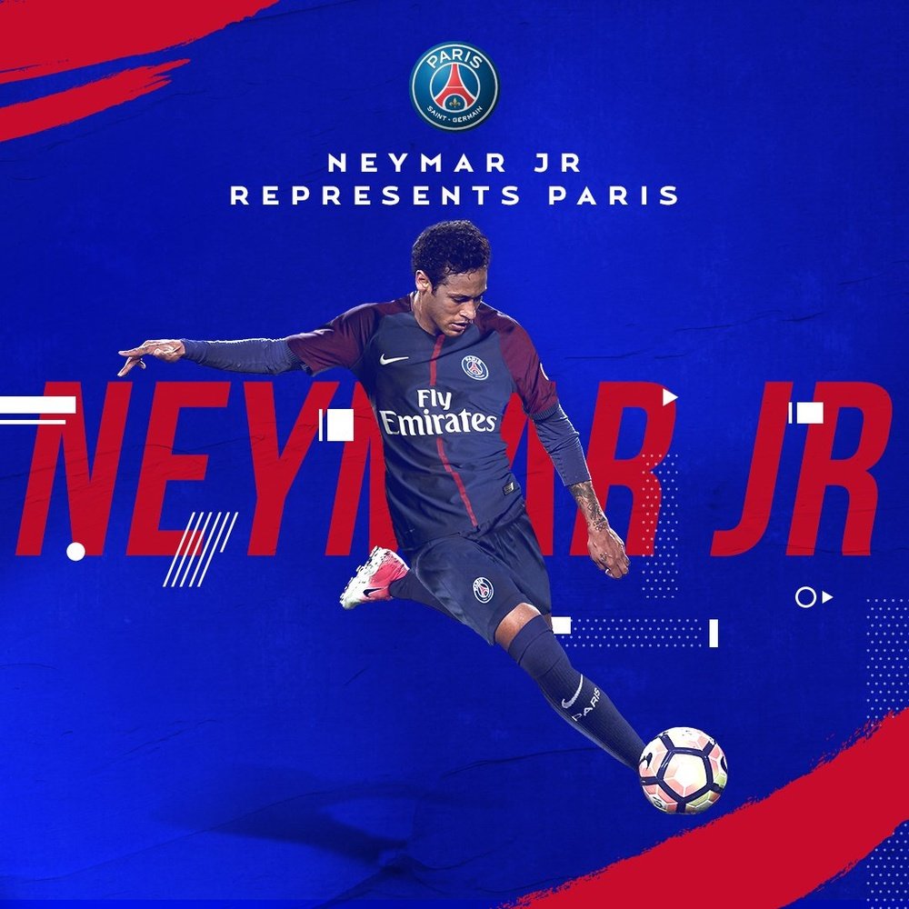 Neymar is now officially a PSG player. PSG