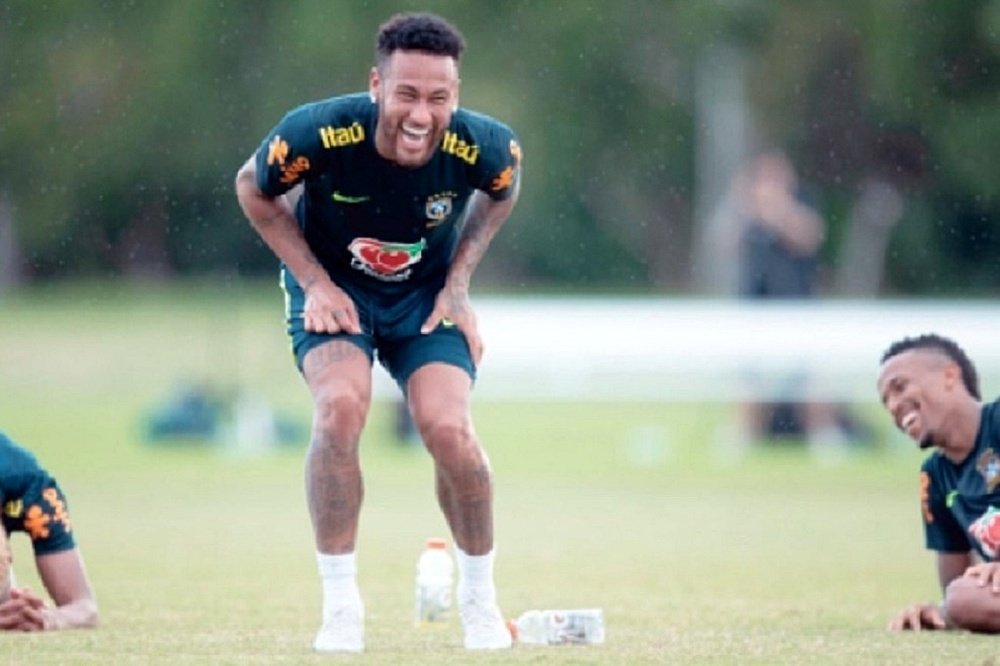 Neymar sourit à nouveau. NeymarJr/Instagram