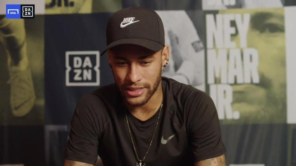Neymar encense Mbappé. Goal/DAZN