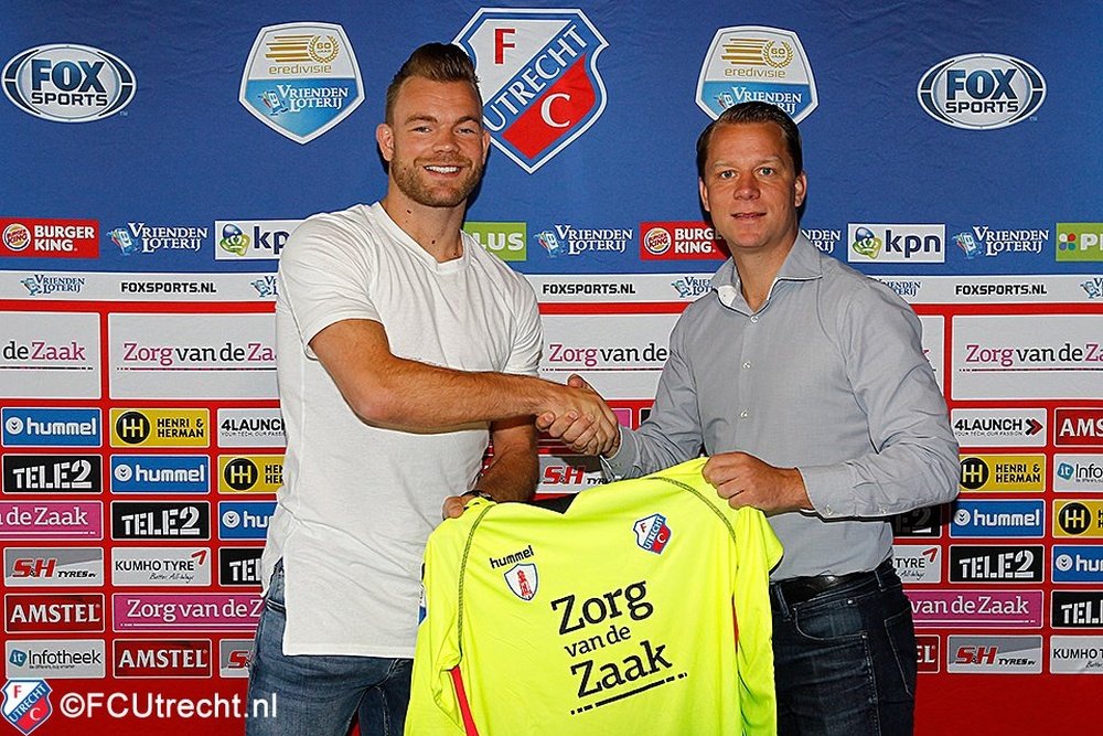 Marsman ya es jugador del Utrecht. FCUtrecht