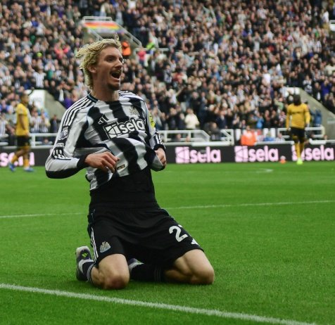 Nick Woltemade marcó la diferencia ante los Wolves. NUFC