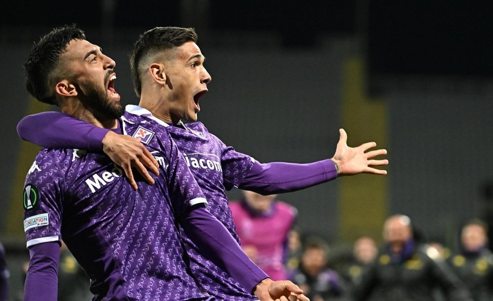 La Fiorentina, a las semifinales de la Conference League. EFE